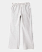 Kid French Terry Drawstring Pants - Grey, image 2 of 4 slides