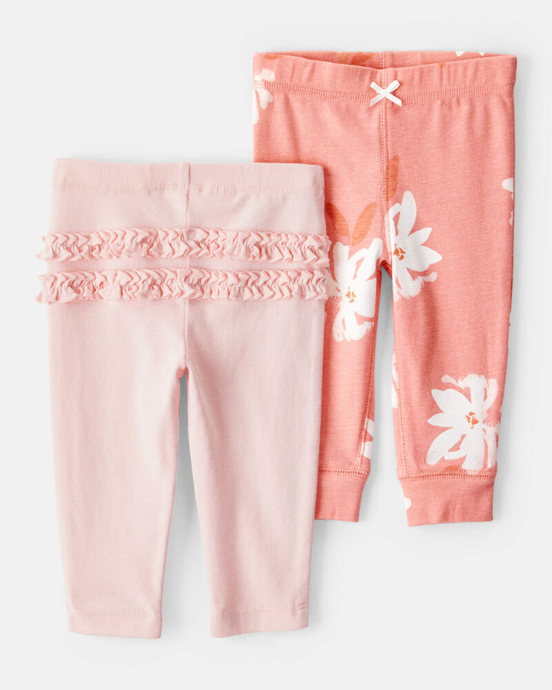 Bébé Emballage de 2 pantalons à enfiler, image 8 sur 9 diapositives