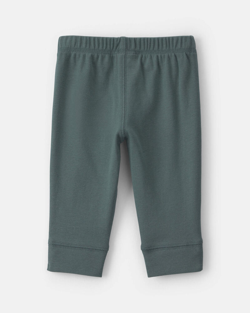Baby Boy 4-Pack Pull-On Pants - Blue/Green, image 2 of 3 slides