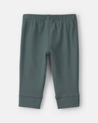 Baby Boy 4-Pack Pull-On Pants - Blue/Green, image 2 of 3 slides