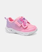 Toddler Girl Bow Athletic Sneakers - Pink, image 1 of 7 slides