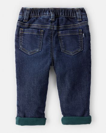 Baby Boy Dark Wash Jeans - Blue, 