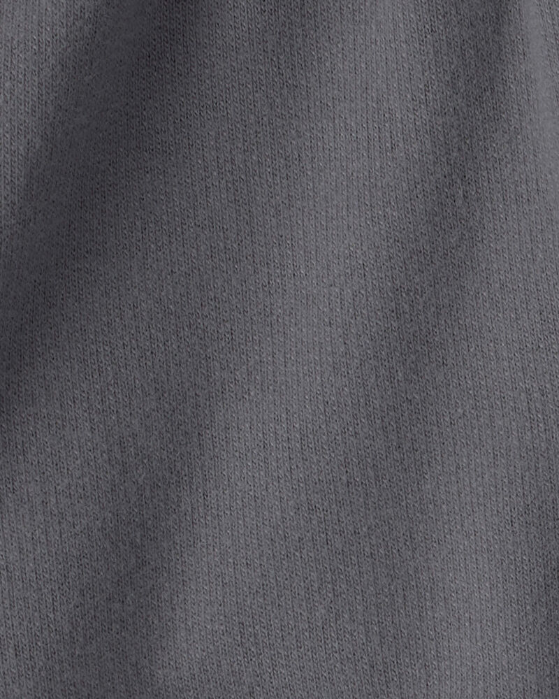 Baby Girl French Terry Shorts - Grey, image 3 of 4 slides