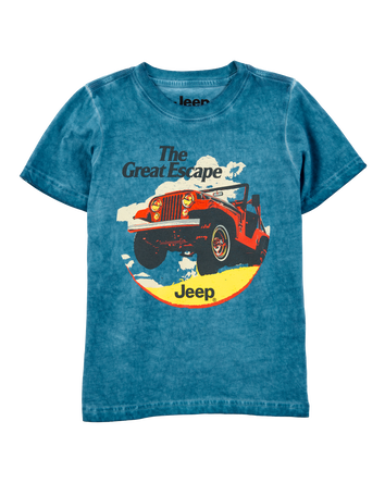 Toddler Jeep Graphic Tee - Blue, 