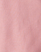 Baby Girl Cotton Long-Sleeve Jumpsuit - Pink, image 3 of 4 slides
