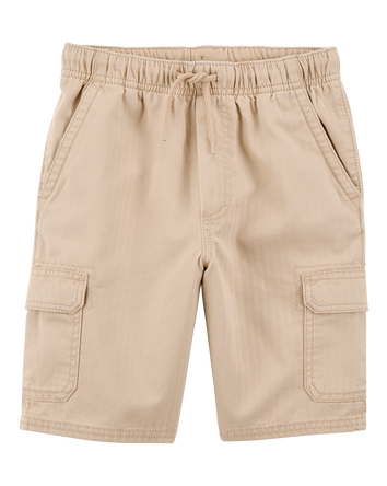Kid Cargo Utility Shorts - Khaki, 