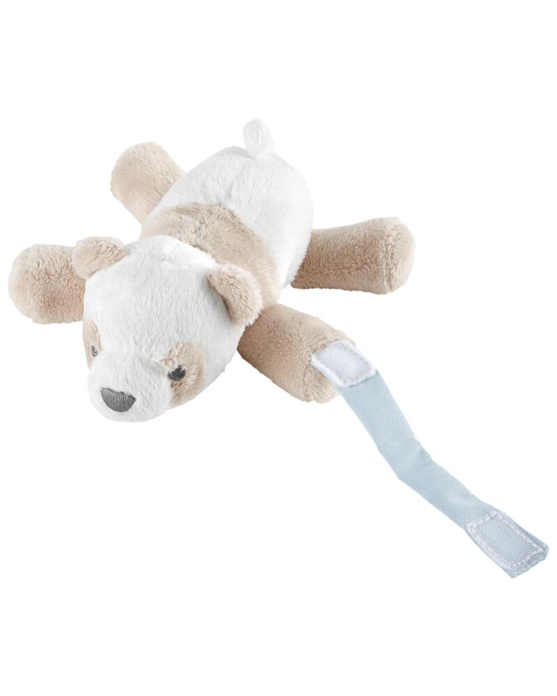 Baby Panda Plush Pacifier Loop, image 1 of 2 slides