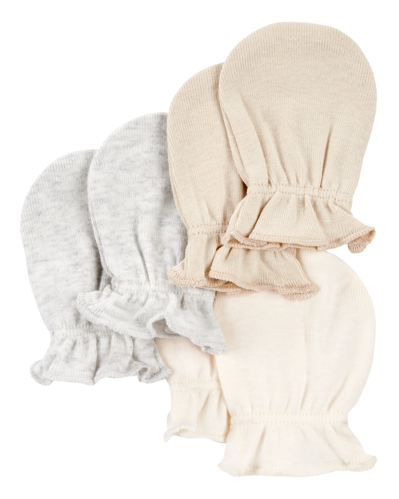Baby 3-Pack Mitts, image 1 of 2 slides