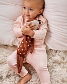 Baby Ribbed Velour Pullover, image 4 of 6 slides