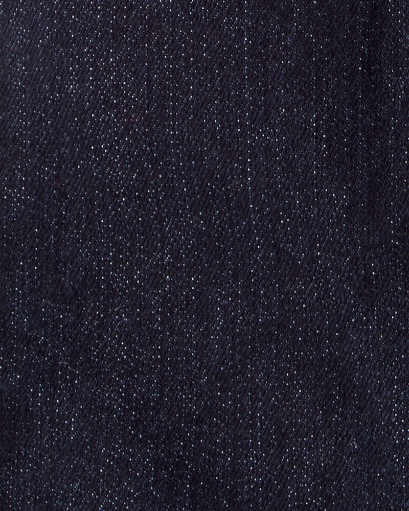 Enfant en bas &acirc;ge Jeans de coupe fuseau &agrave; d&eacute;lavage fonc&eacute;, image 3 sur 3 diapositives