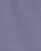 Kid High-Low Fleece Pullover - Blue, image 2 of 3 slides