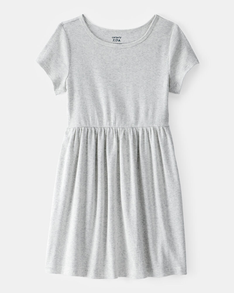 Girls Ribbed Dress, image 1 of 4 slides