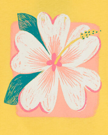 Flower Graphic Tee, 