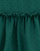 Baby Tiered Crepe Holiday Dress, image 4 of 5 slides