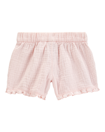 Toddler Ruffle Gauze Shorts, 