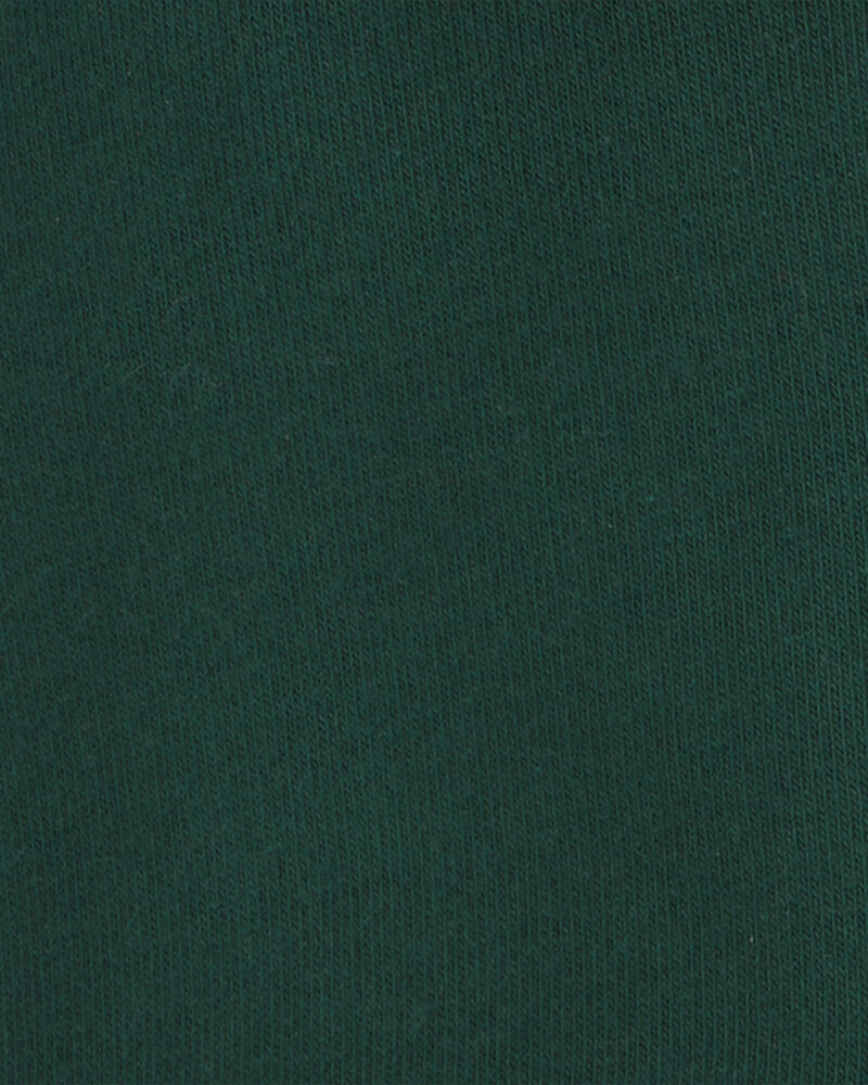Baby Boy Fleece Zip-Up Hoodie - Green, image 2 of 3 slides