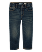 Enfant en bas âge Jeans droit - délavage teinté authentique, image 1 sur 5 diapositives