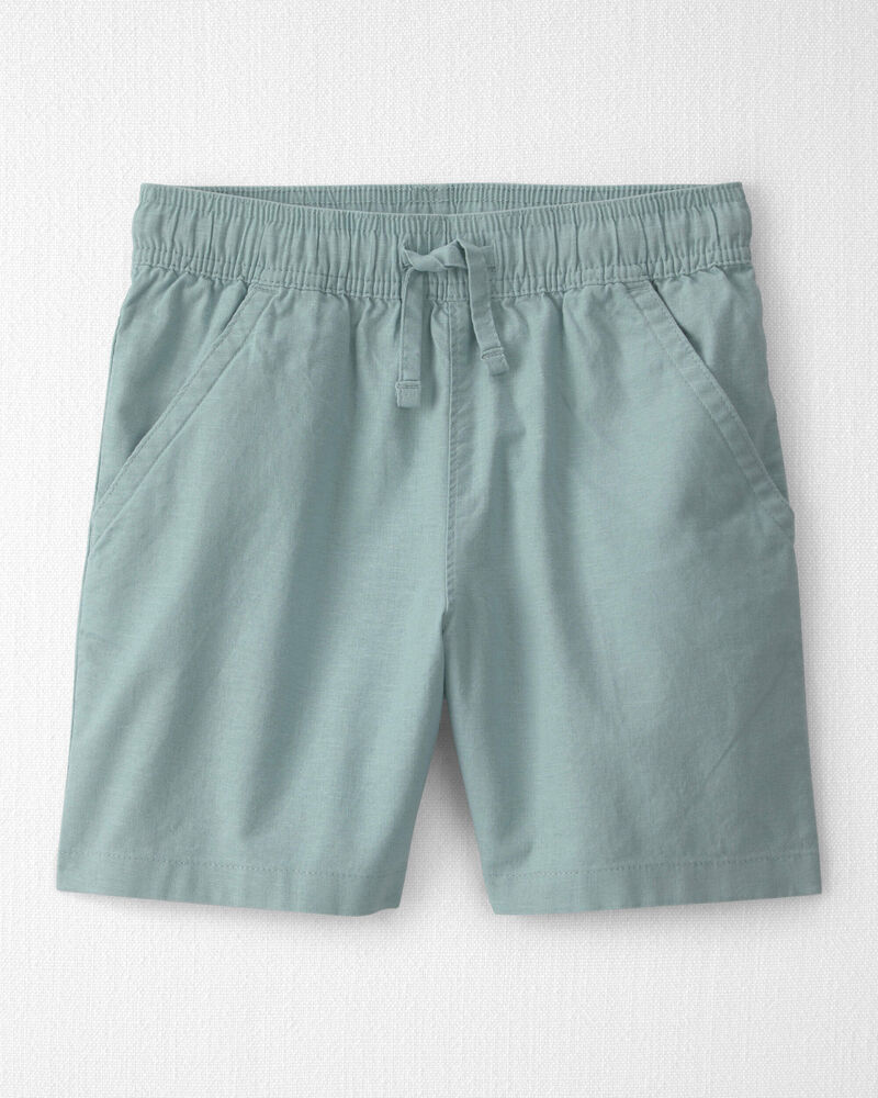 Boys 2-Piece Knit Top & Short Set Made with Organic Cotton in Stripes, image 2 of 5 slides