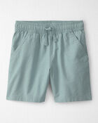 Boys 2-Piece Knit Top & Short Set Made with Organic Cotton in Stripes, image 2 of 5 slides