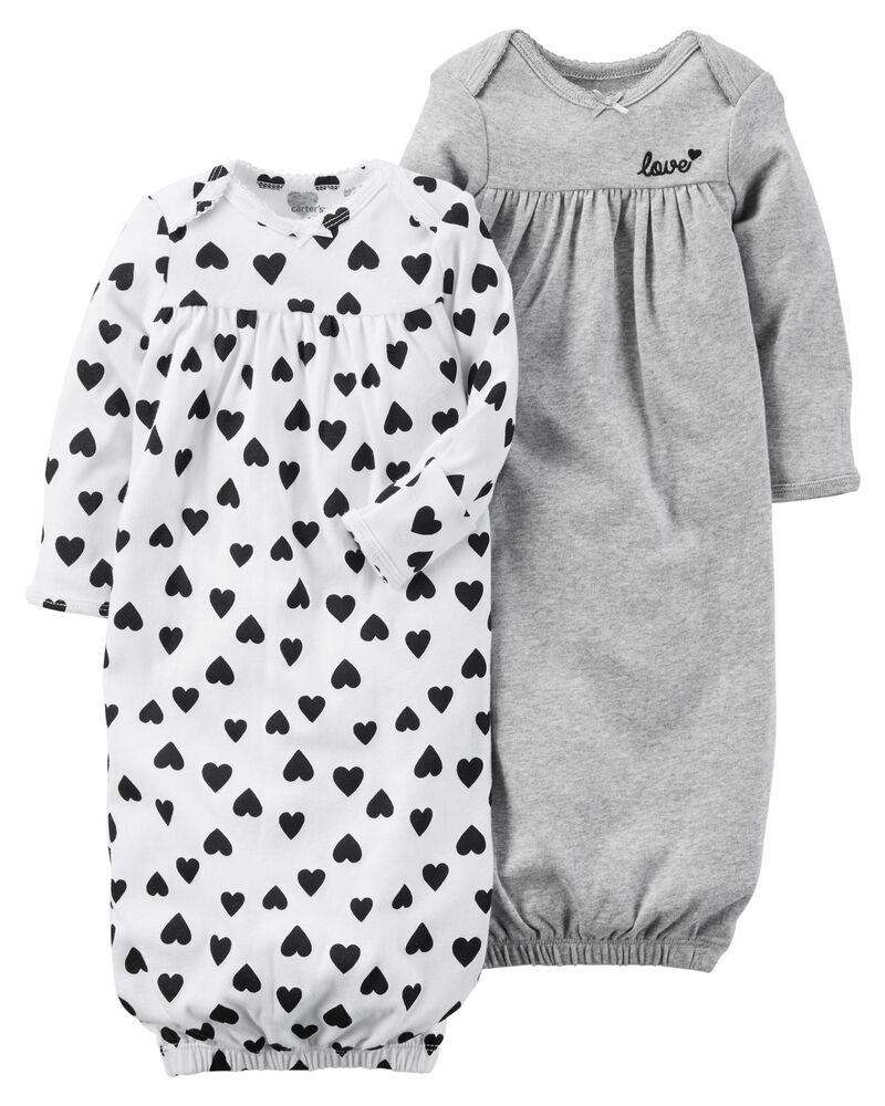 Carters 2-Pack Sleeper Gowns