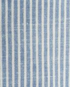 Bébé garçon - Chemise boutonnée fabriquée à partir de lin et de coton biologique, image 3 sur 5 diapositives