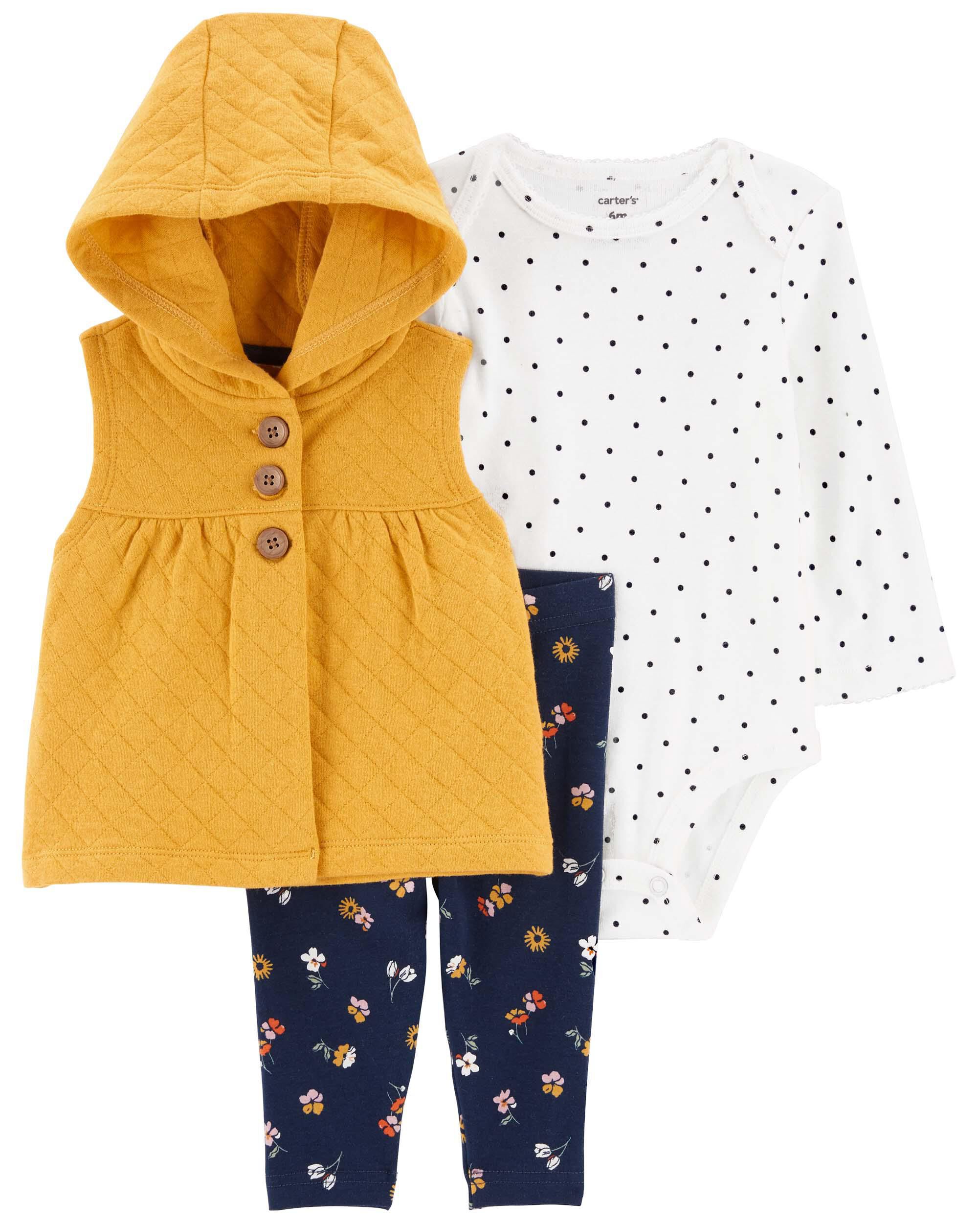 Carters baby girl vest store