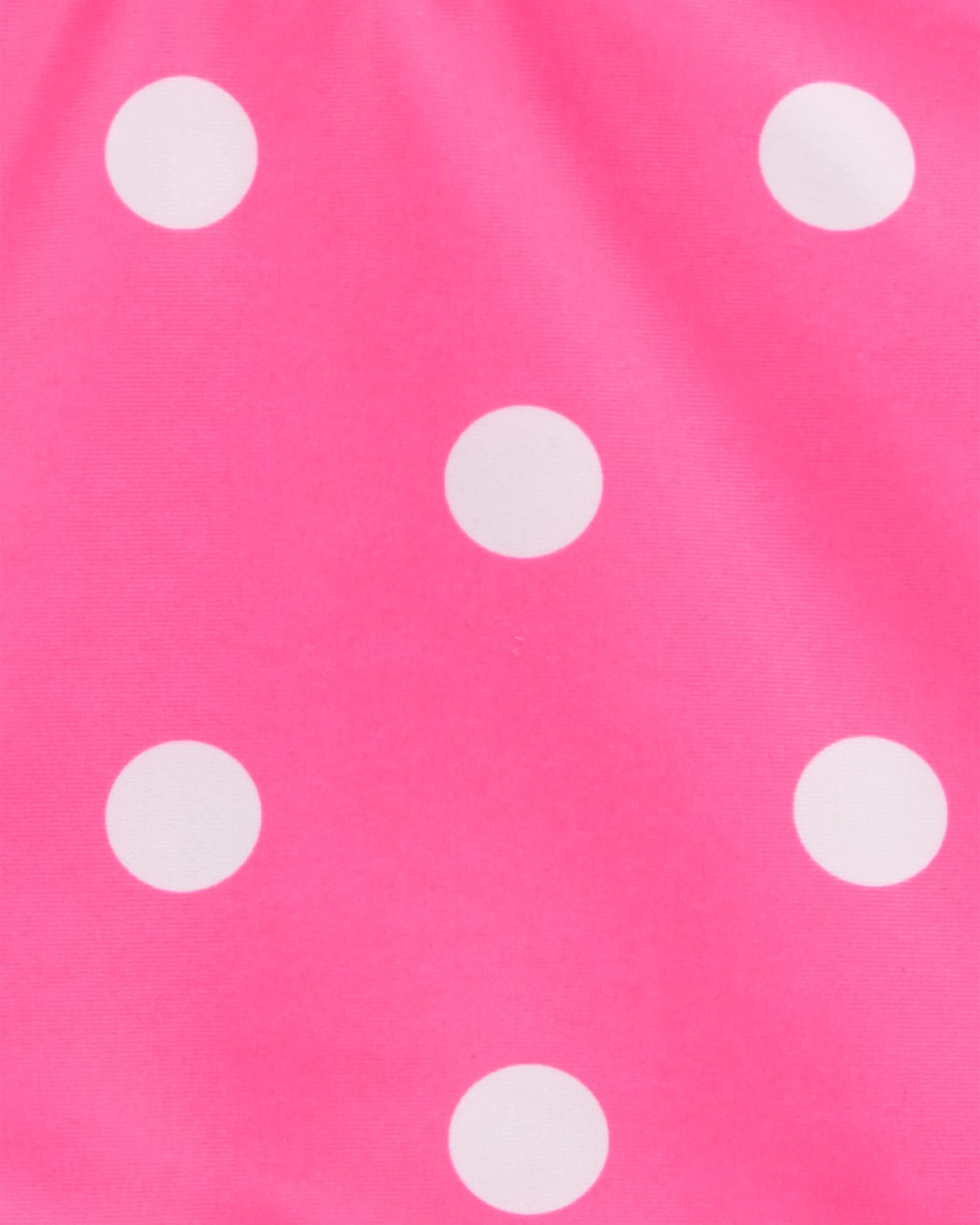 Pink polka dot bathing suit outlet