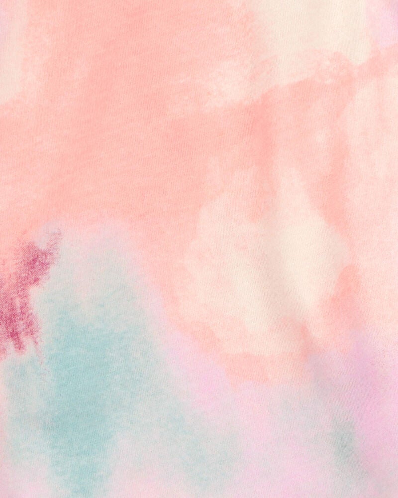 Kid Tie-Dye Pull-On Golf Skort - Pink/Blue, image 3 of 4 slides