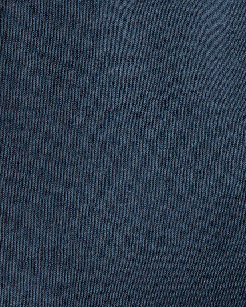 B&eacute;b&eacute; gar&ccedil;on - Emballage de 2 pantalons en coton &agrave; 100&nbsp;% &agrave; enfiler - Vert/bleu marine, image 4 sur 4 diapositives
