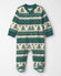 Jacquard vert