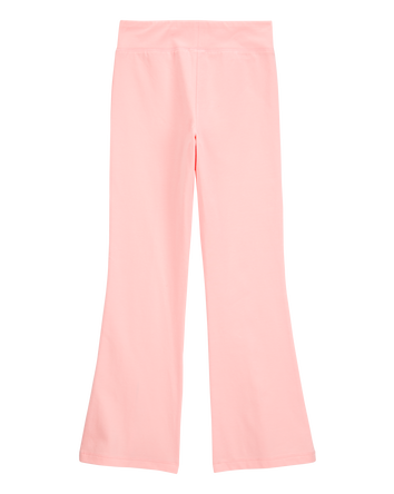 Kid Split Hem High-Rise Pants - Pink, 