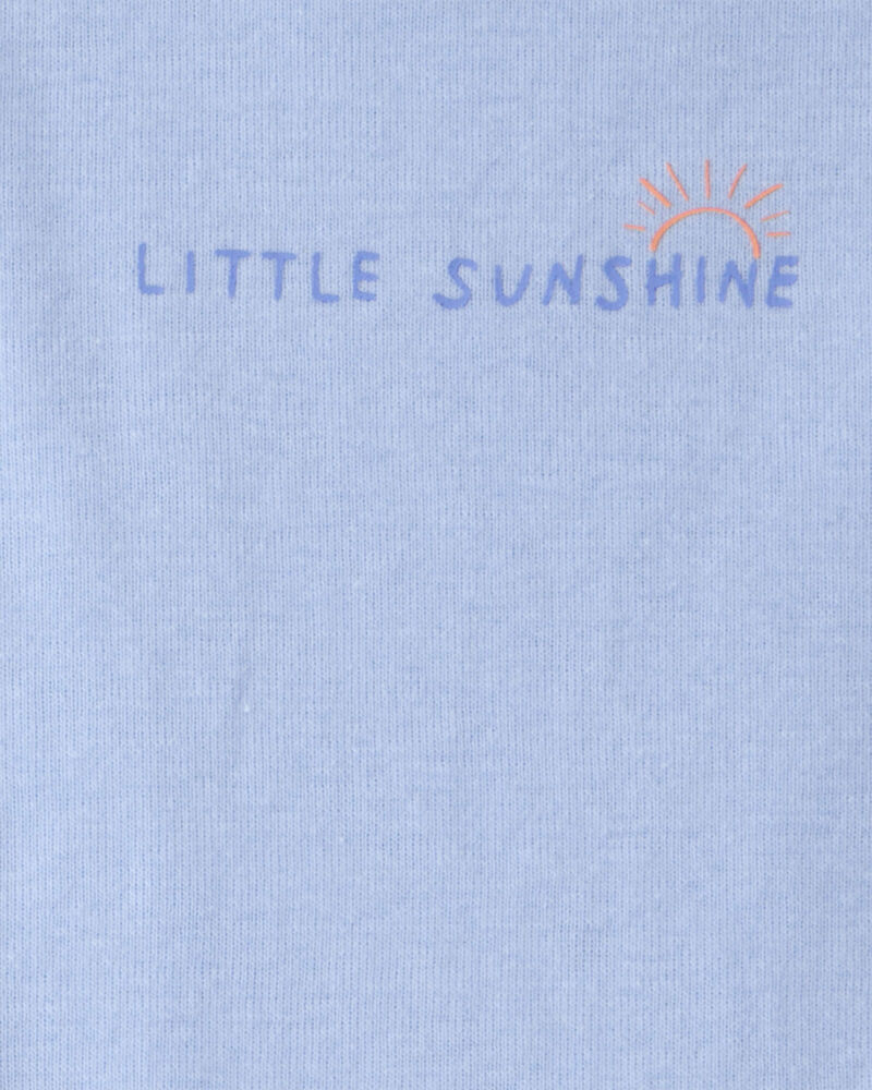 Baby 3-Pack Sunshine Sleeveless Multipack Bodysuits - Orange/Blue/Ivory, image 3 of 5 slides