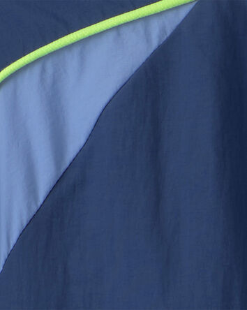 Boys Colorblock Active Windbreaker - Blue, 