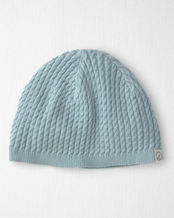Baby Organic Cotton Sweater Knit Hat, 