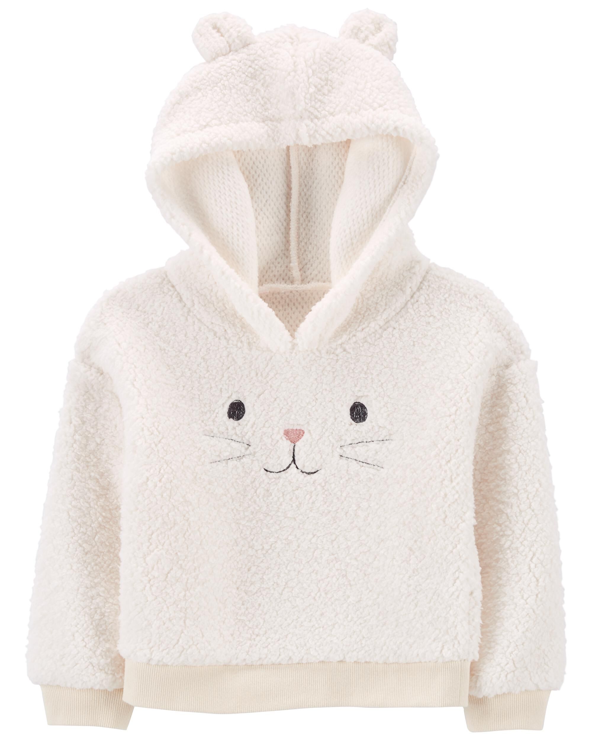 Cream Bunny Sherpa Hoodie Carter s Oshkosh Canada