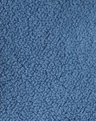 Toddler Boy Sherpa Long-Sleeve Hoodie - Blue, image 2 of 3 slides