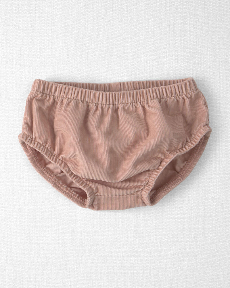 Baby Girl Organic Cotton Corduroy Dress, image 3 of 6 slides