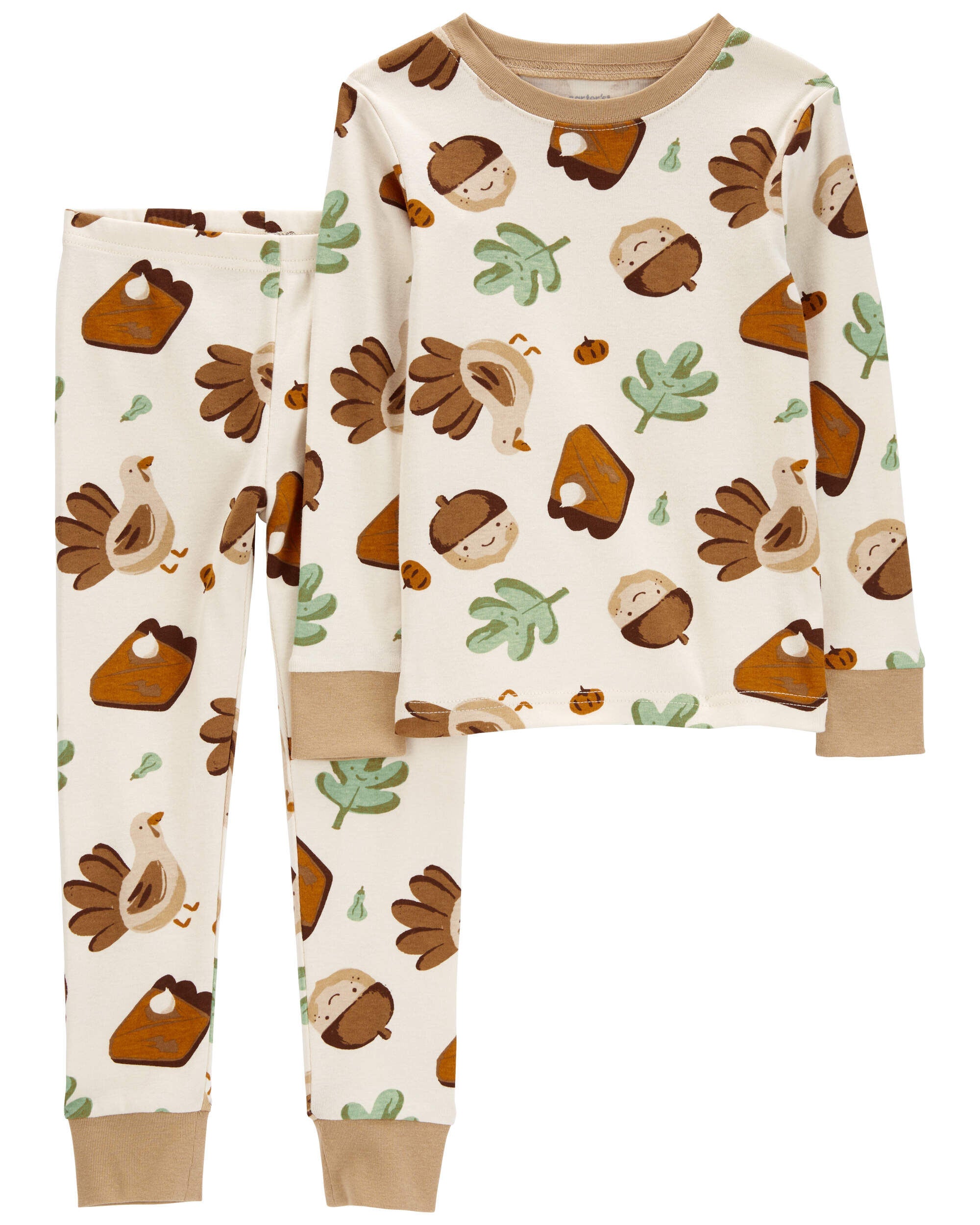 Baby thanksgiving pajamas sales
