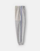 Toddler Boy 2-Piece 'Team Player' French Terry Sweatshirt & Pant Set - Grey, image 4 of 7 slides
