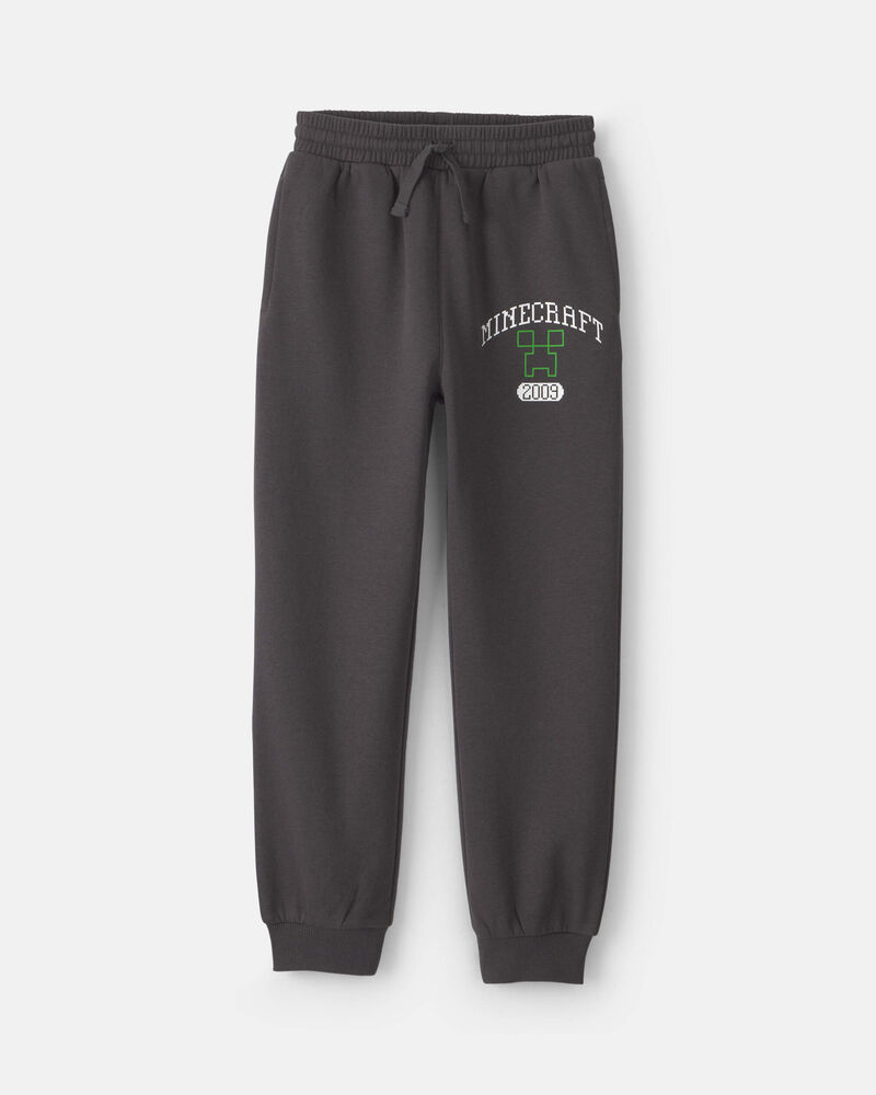 Boys Minecraft&reg; Joggers - Black, image 1 of 3 slides