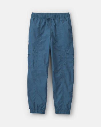 Filles - Pantalon de jogging de style cargo - Bleu marine, 