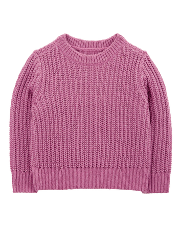 Baby Metallic Relaxed-Fit Sweater , 