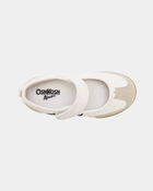 Toddler Girl Scalloped Flats - White, image 4 of 6 slides