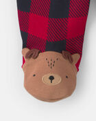 B&eacute;b&eacute; gar&ccedil;on - Ensemble 3 pi&egrave;ces &agrave; carreaux buffalo de No&euml;l &laquo;Dreaming Of Santa&raquo; , image 7 sur 7 diapositives