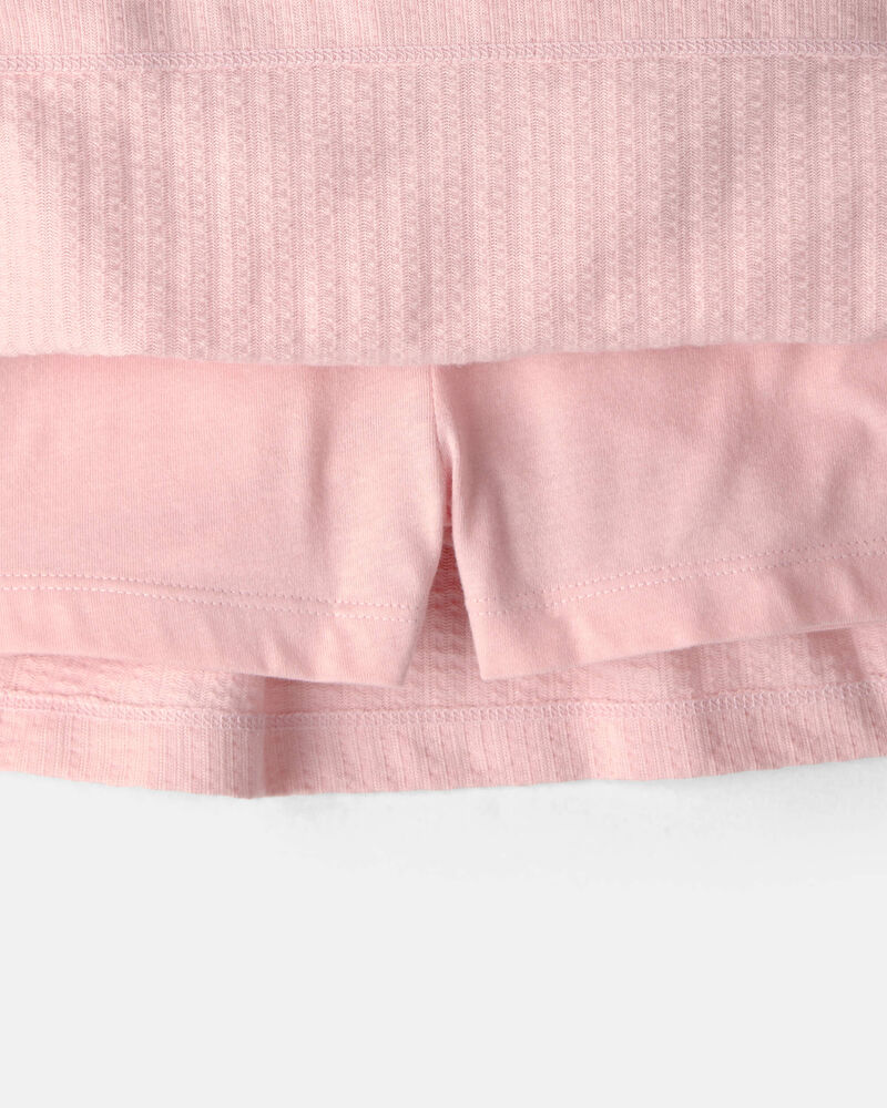 Toddler Girl Seersucker Skort - Pink, image 2 of 4 slides
