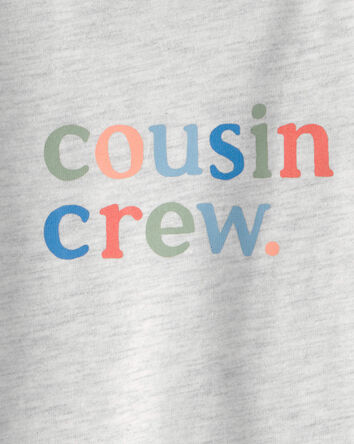 B&eacute;b&eacute; - Cache-couche &agrave; imprim&eacute; &laquo;Cousin Crew&raquo; - Gris, 