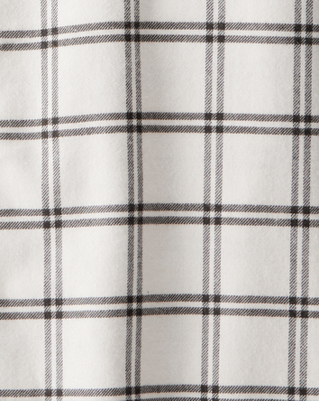 Kid 2-Piece Layered-Look Button-Down Hooded Tee, 