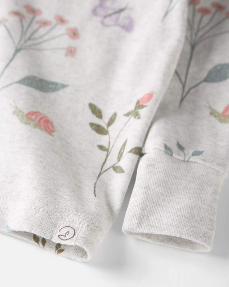 Baby Girl Organic Cotton Pyjamas Set, image 2 of 4 slides
