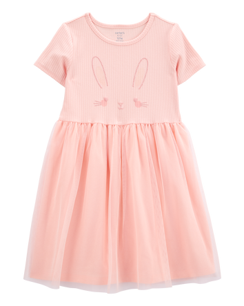 Kid Bunny Tutu Dress - Pink, 