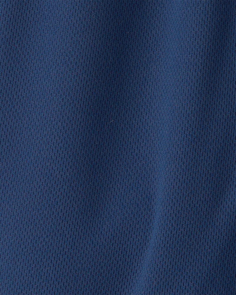 Boys Mesh Active Shorts - Blue, image 4 of 5 slides